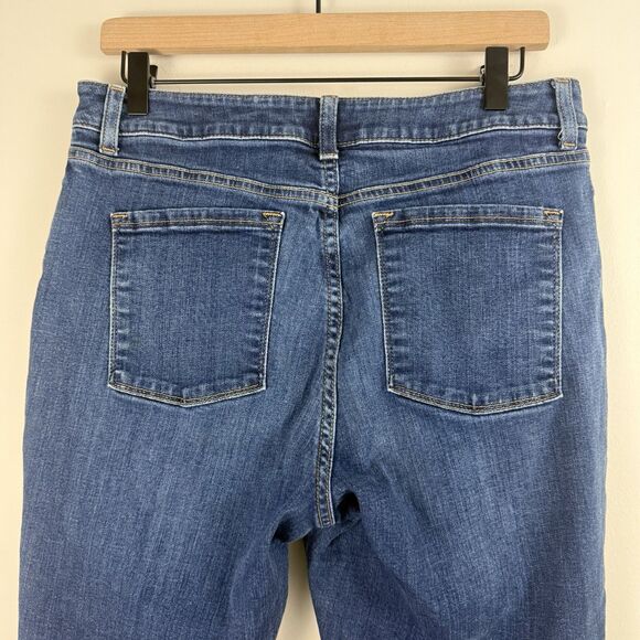 L.L. Bean Classic Fit Straight Petite Jeans - Picture 5 of 10